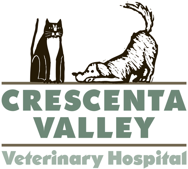 Crescenta Valley Veterinary Hospital Alternative stacked logo
